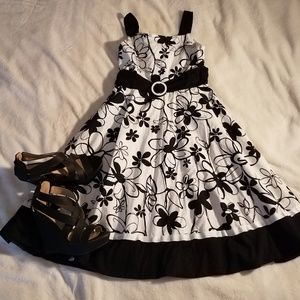 Child Floral dress floral print dress